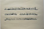 7 veces Chicha - estudio 3 - 2012 - témpera sobre papel - 50 x 65 cm