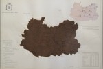Cartografía Ciudad Real - 2015 - polvo de hierro sobre papel - 33 x 46,5 cm.